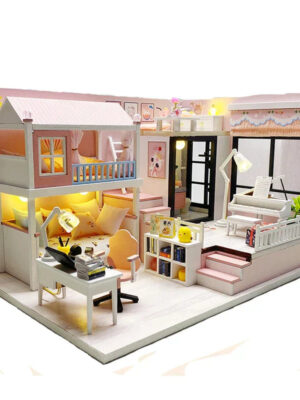Modern Loft V2 DIY DollHouse Kit