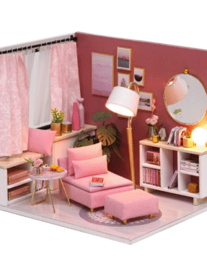 Pink Dream DIY Dollhouse Room Kit