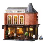 Cutebee The Garden Restaurant DIY Dollhouse Kit