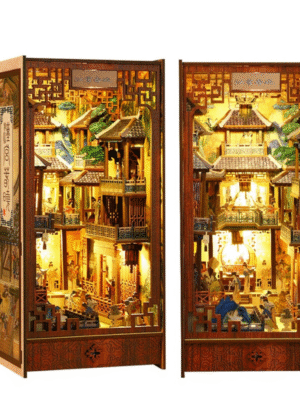 Chinese Ancient Town DIY Book Nook Kit