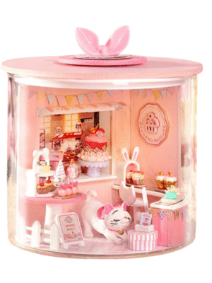 Kitten Cake House DIY Dollhouse Kit