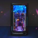 Cyberpunk World DIY Book Nook Kit