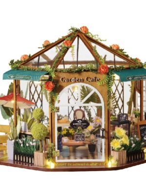 Garden Cafe DIY Dollhouse Kit
