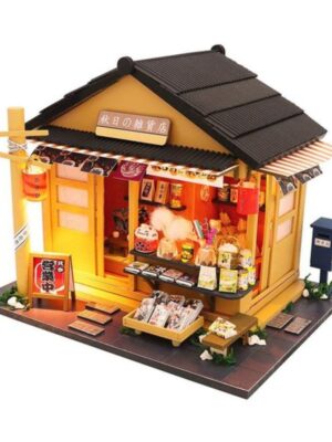 Cutebee Japanese Grocery Store DIY Dollhouse Kit