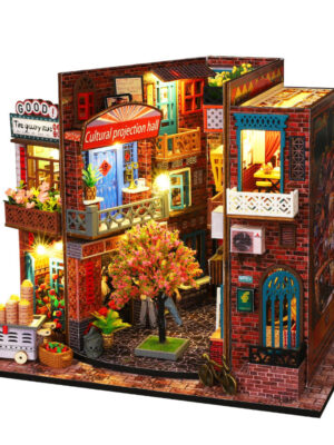 Chinese Street View DIY Book Nook Kit
