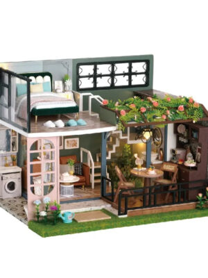 Half of The Garden DIY Dollhouse Kit