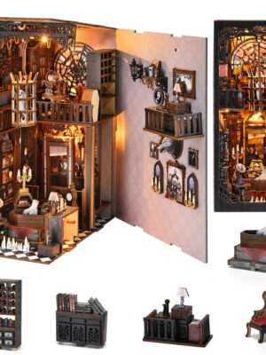 Gothic Family Book Nook Kit