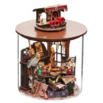 DIY Mini Casa Magic Greenhouse Garden Dollhouse Kit