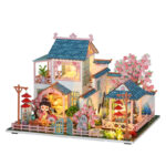 Peach Blossom DIY Casa Dollhouse Kit