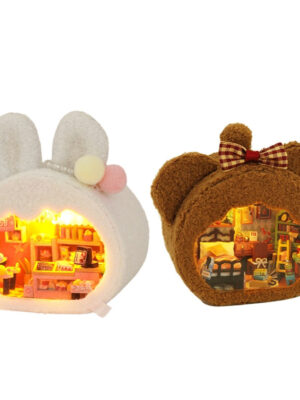 Bear House DIY Miniature House Kit