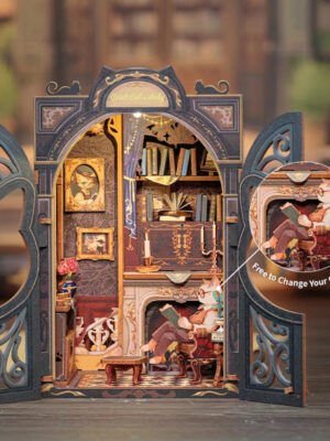 Count Cat’s Study – Wizard’s Book Nook for Magical Minds