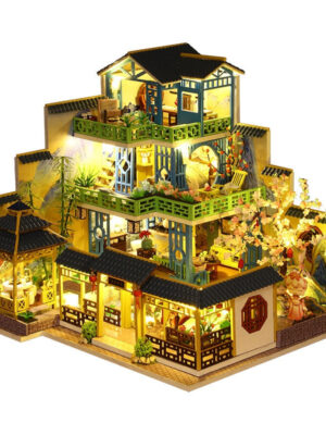 Japanese Garden DIY Dollhouse Kit