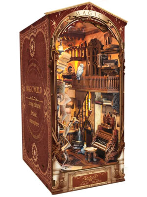The Magic World Wooden DIY Book Nook Kit